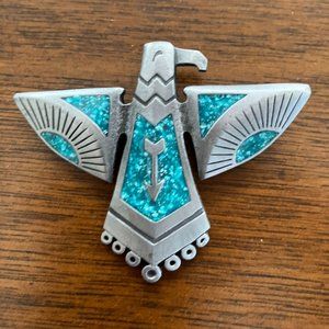 VINTAGE PEWTER EAGLE
